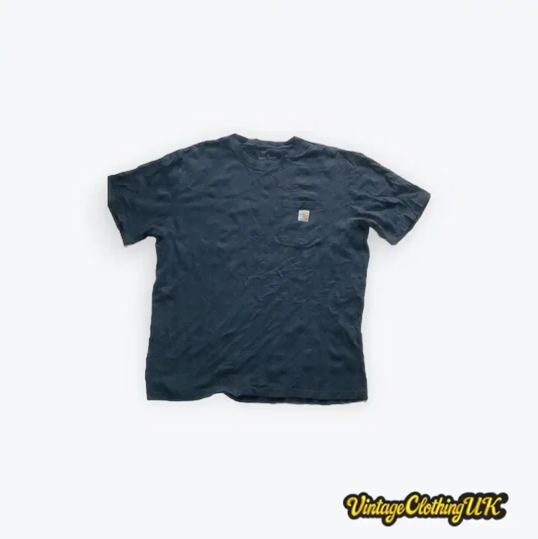 blue vintage Carhartt t-shirt