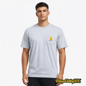 grey vintage Carhartt t-shirt